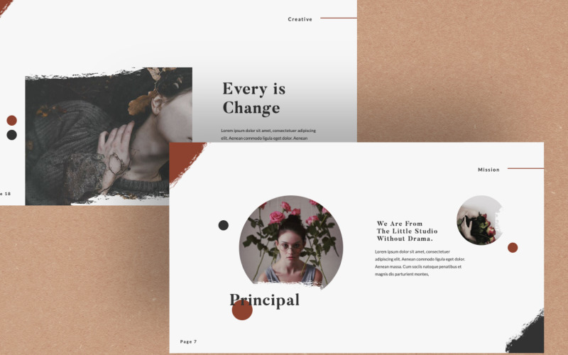 Dramatisches Motiv - Keynote-Vorlage