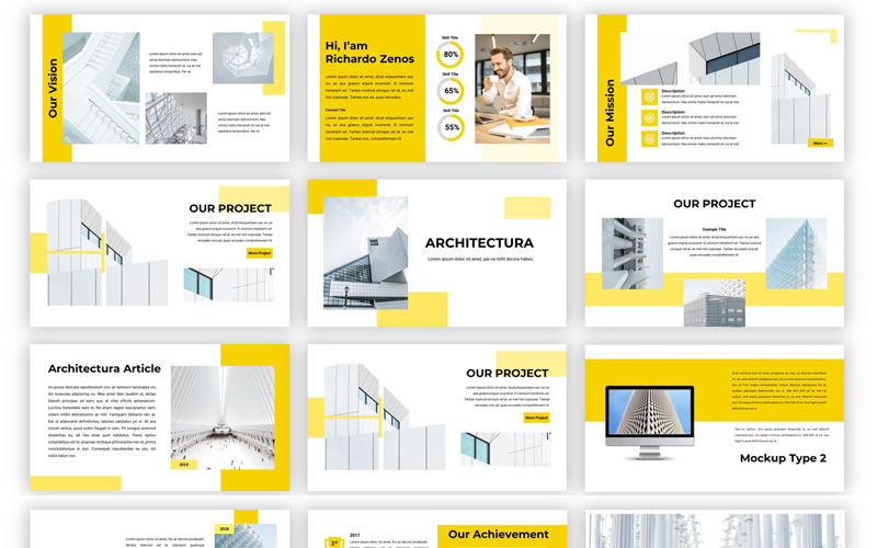 Architectura PowerPoint template