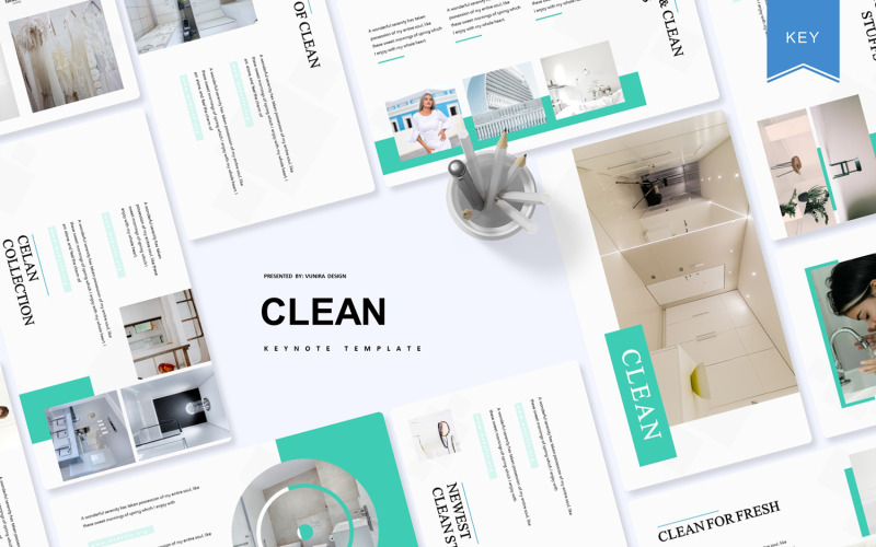 Clean - Keynote-Vorlage