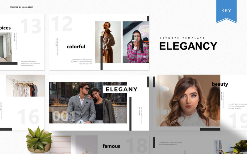 Elegancy - Modello di Keynote