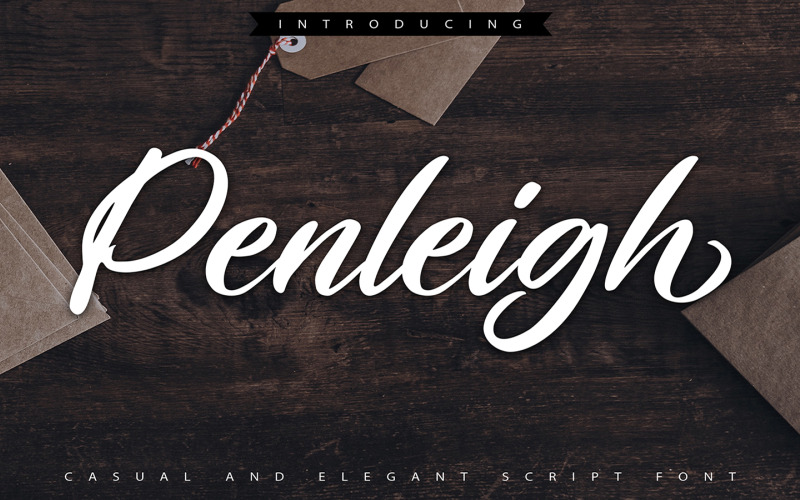 Penleigh | Fuente cursiva informal y elegante