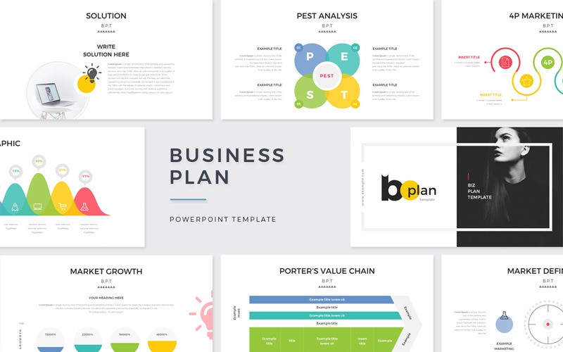 Business Plan Presentation PowerPoint template