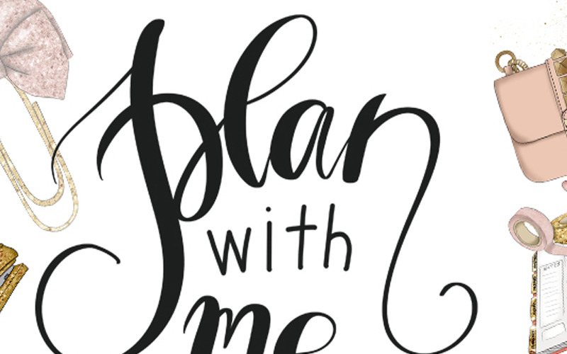 Download Иллюстрация "Plan With Me Graphic Design - Illustration" / Plan With Me Graphic Design - Illustration - Иллюстрация на тему графика graphic design clipart illustrations seamless patterns stickers icons girls coral blog planner fashion texture party business scrapbook lettering collection invitation