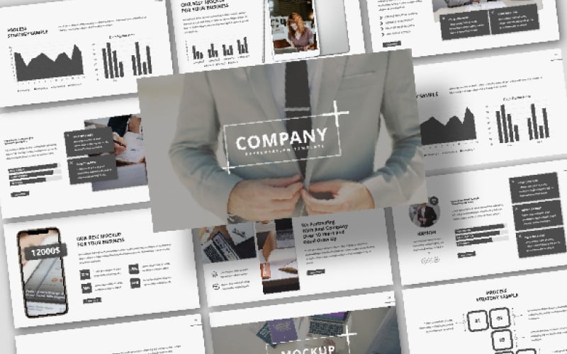 Présentation de l'entreprise Google Slides