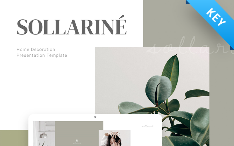 Презентация Sollarine Home Decoration - шаблон ключевой темы