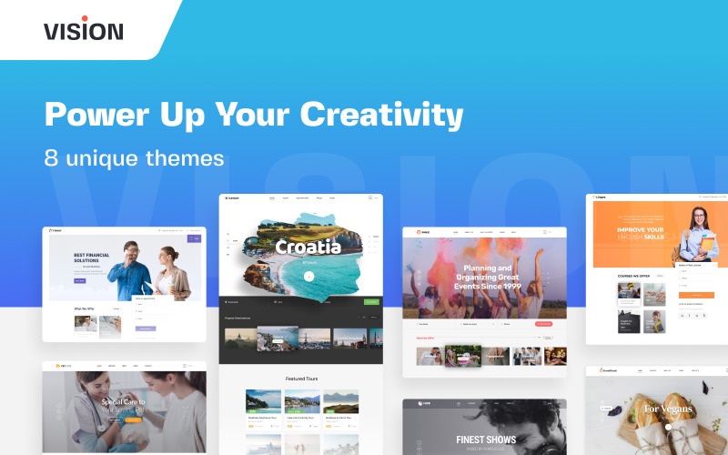 адаптивный универсальный шаблон сайта