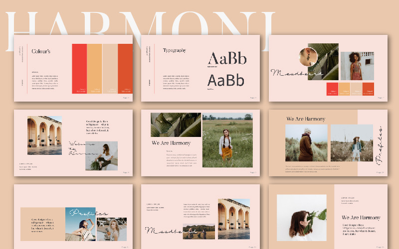 Harmoni-presentatie Google-dia's