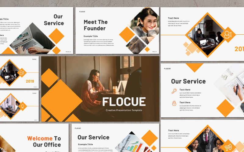 Presentazione Flocue - Modello di Keynote