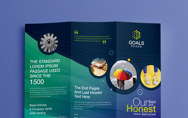 Download Фирменный стиль "Green Color Tri-Fold Brochure - Corporate Identity Template" / Green Color Tri-Fold Brochure - Corporate Identity Template - Фирменный стиль на тему графика tri-fold abstract badges &amp;amp; stickers banners ads brochure business card buttons card invite cd dvd custom print e-publishing flyer food