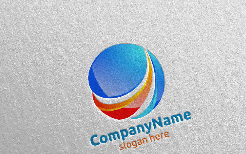Marketingowi doradcy finansowi projekt ikony Logo szablon