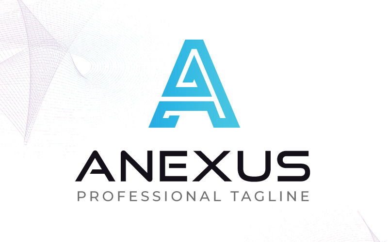 Download Шаблон логотипа "ANEXUS Logo Template" / ANEXUS Logo Template - Шаблон логотипа на тему графика a a logo app bold brand branding business clean colorful corporate creative digital forum letter logotype media modern pixel professional