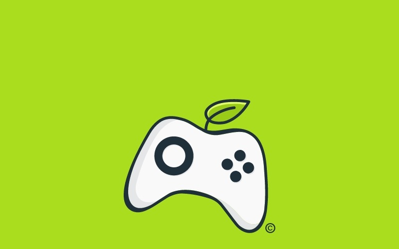 Download Шаблон логотипа "Fruit Game Logo Template" / Fruit Game Logo Template - Шаблон логотипа на тему графика gaming,game,fun,fruit,gamer,illustration,vegan,plaful,popular,health,fitness,play,remote,nature,nutrition,art,symbol,kids,t-shirt,activity