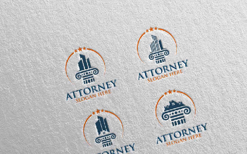 Download Шаблон логотипа "Law and Attorney  Design 4 Logo Template" / Law and Attorney  Design 4 Logo Template - Шаблон логотипа на тему графика hammer judgment legislation firm icon judge balance pillar vector justice legal attorney law logo lawyer legality scales lawful protection crime