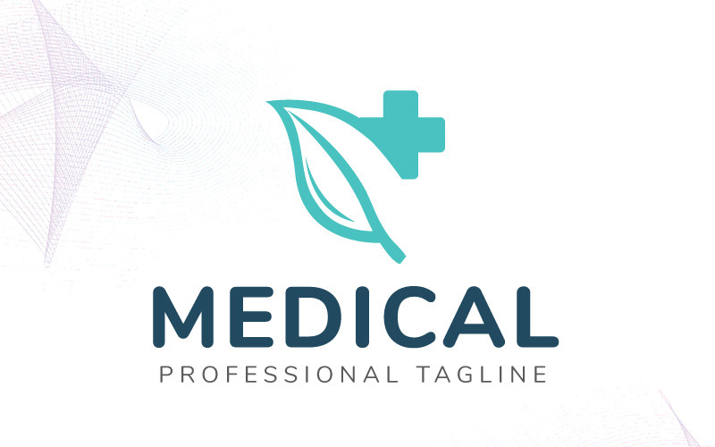 Download Шаблон логотипа "Medical Logo Template" / Medical Logo Template - Шаблон логотипа на тему графика application care center clinic community company computer consulting doctor group health heart hospital medical service tech nature team people plus