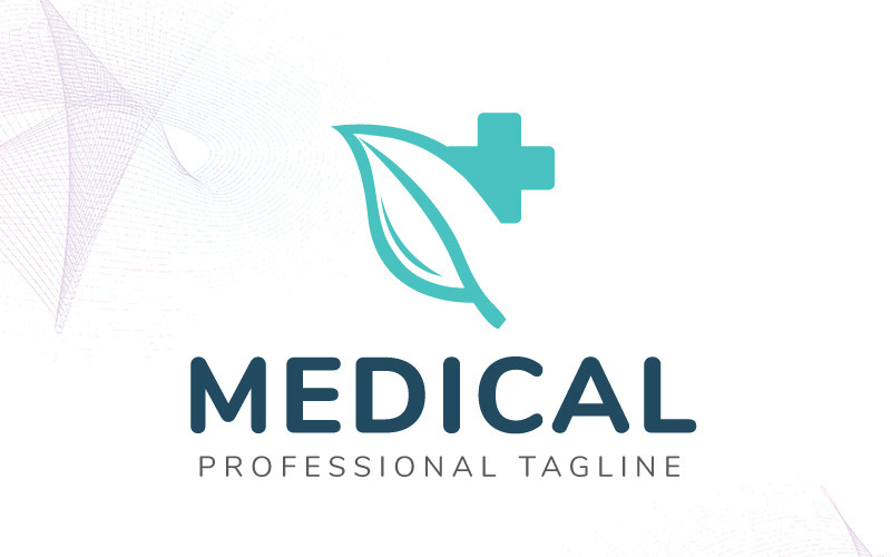 Медицинский шаблон логотипа