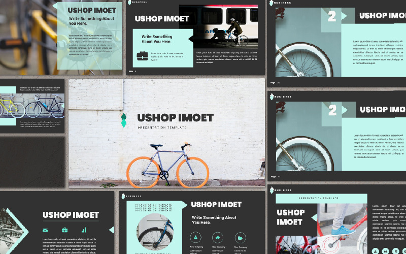 Ushop imoet Prezentační PowerPoint šablona