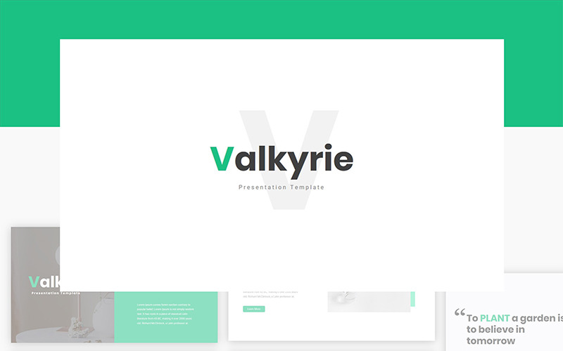 Valkyrie - Keynote template