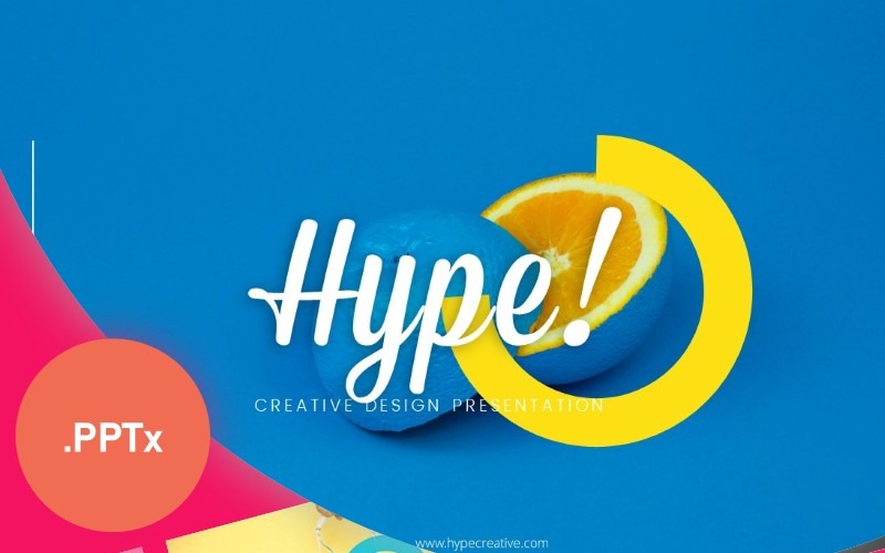 Hype Creative Business Presentation PowerPoint template