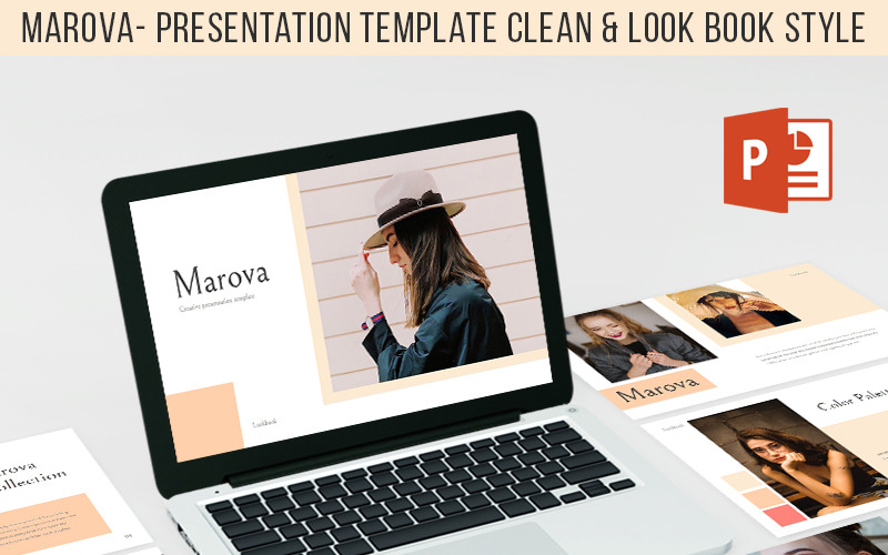 Modello di presentazione Powerpoint MAROVA