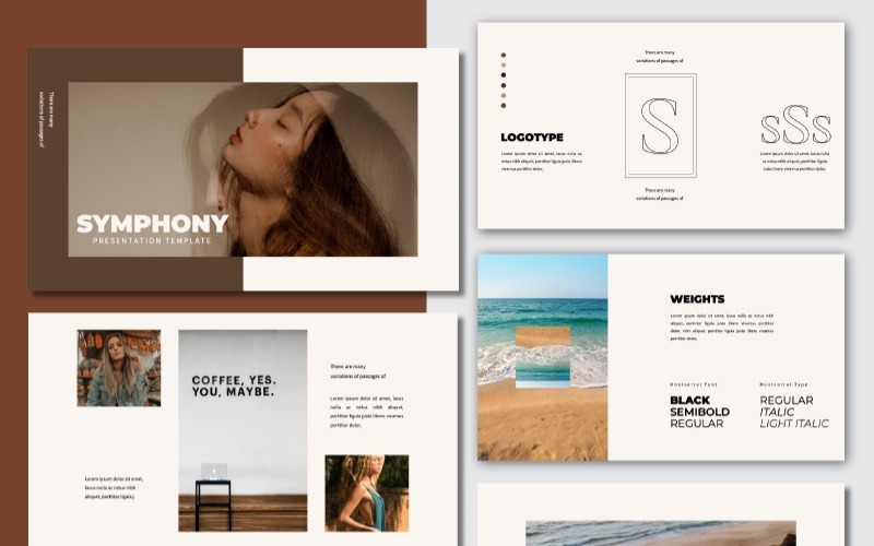 SYMPHONY Presentation PowerPoint template