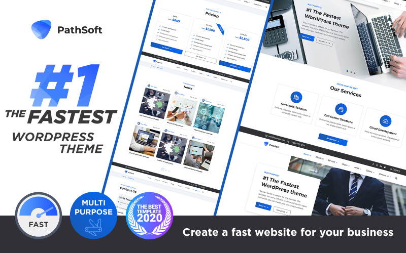PathSoft — №1 самое быстрое многоцелевое приложение | WordPress тема электронной коммерции