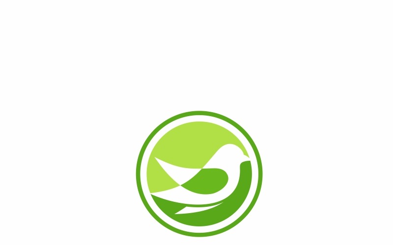 Птах логотип шаблон