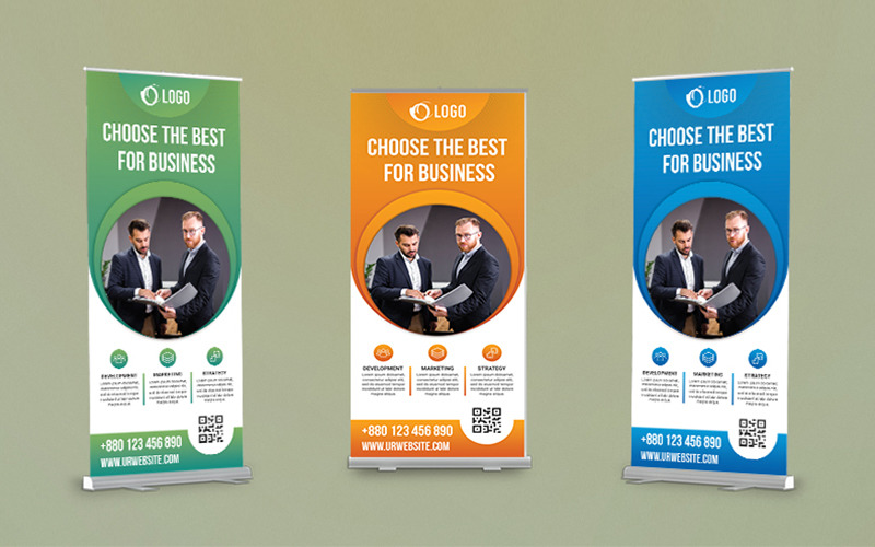 Download Фирменный стиль "Roll Up Banner - Corporate Identity Template" / Roll Up Banner - Corporate Identity Template - Фирменный стиль на тему графика agency,business,company,corporate,creative,creativity,marketing,marketplace,modern,multipurpose,print,ready,professional,roll,up,roll-up,banner,service,signage,stand