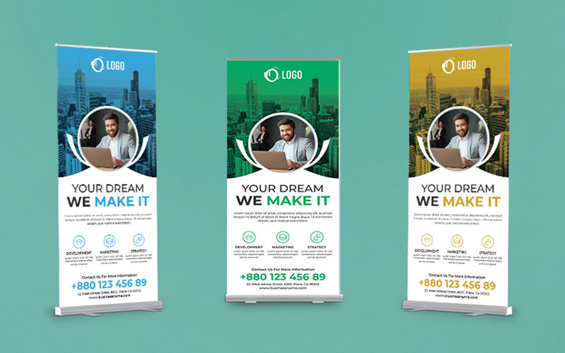 Download Фирменный стиль "Roll Up Banner - Corporate Identity Template" / Roll Up Banner - Corporate Identity Template - Фирменный стиль на тему графика agency,business,company,corporate,creative,creativity,marketing,marketplace,modern,multipurpose,print,ready,professional,roll,up,roll-up,banner,service,signage,stand