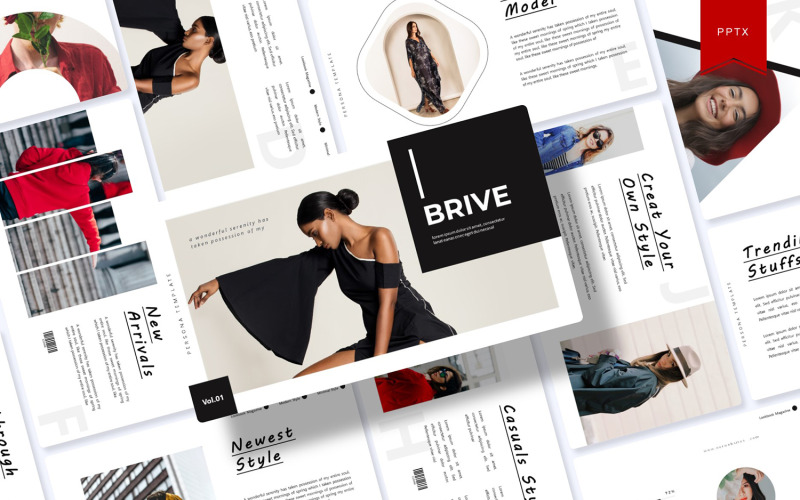 Brive | PowerPoint mall