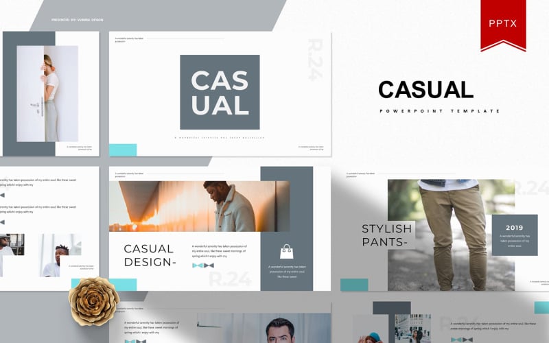 Casuale | Modello PowerPoint