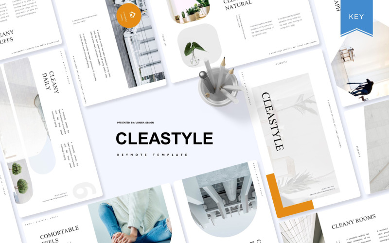 Cleastyle - Keynote-Vorlage