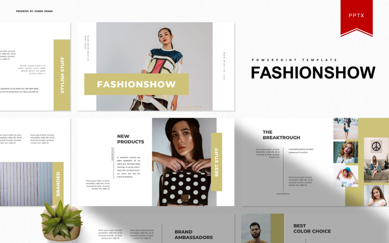 Modeshow | PowerPoint-sjabloon
