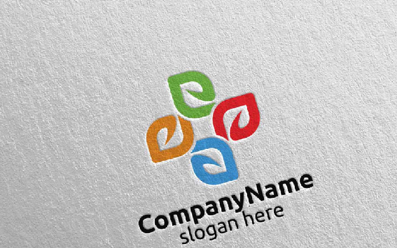 Download Шаблон логотипа "Natural Cross Medical Hospital 3 Logo Template" / Natural Cross Medical Hospital 3 Logo Template - Шаблон логотипа на тему графика pet medicine emergency illustration pharmacy doctor cross clinic logo health care hospital medical leaf herbal ambulance vector healthcare green plus