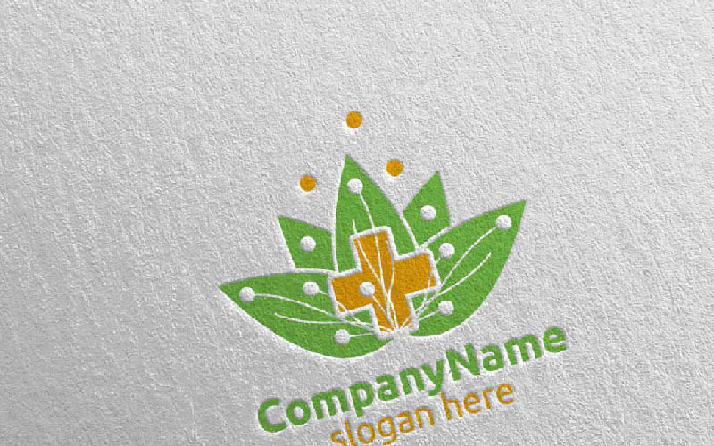 Download Шаблон логотипа "Natural Cross Medical Hospital 16 Logo Template" / Natural Cross Medical Hospital 16 Logo Template - Шаблон логотипа на тему графика pet medicine emergency pharmacy doctor cross clinic logo health care hospital medical leaf herbal donor ambulance healthcare green plus blood