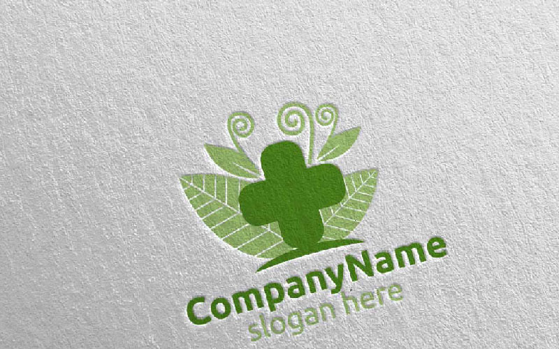 Download Шаблон логотипа "Natural Cross Medical Hospital 21 Logo Template" / Natural Cross Medical Hospital 21 Logo Template - Шаблон логотипа на тему графика pet medicine emergency pharmacy doctor cross clinic logo health care hospital medical leaf herbal donor ambulance healthcare green plus blood
