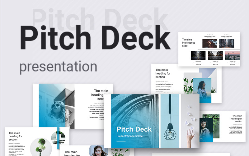 Pitch Deck PowerPoint template