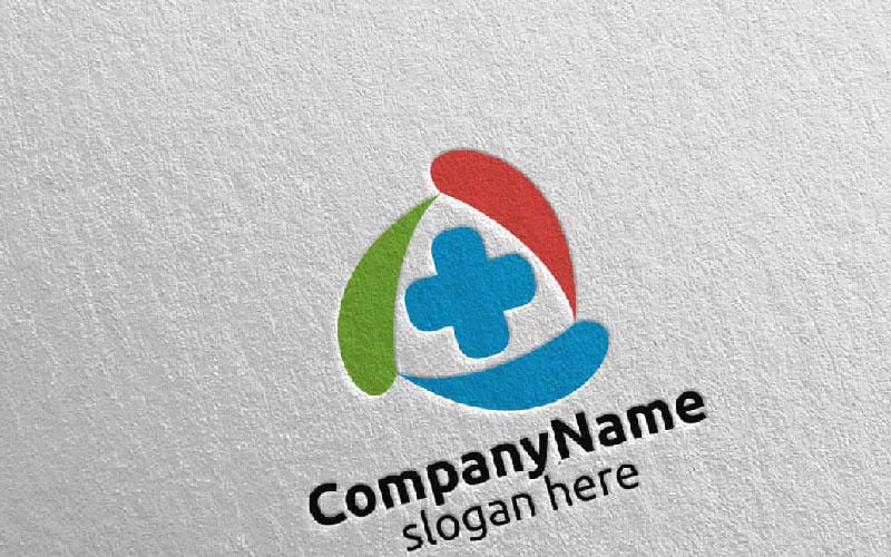 Download Шаблон логотипа "Biomedicine Cross Medical Hospital 13 Logo Template" / Biomedicine Cross Medical Hospital 13 Logo Template - Шаблон логотипа на тему графика pet medicine emergency illustration pharmacy doctor cross clinic logo health care hospital medical leaf herbal ambulance vector healthcare green plus