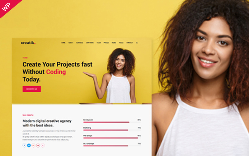 Creatik - Responsywny uniwersalny motyw WordPress