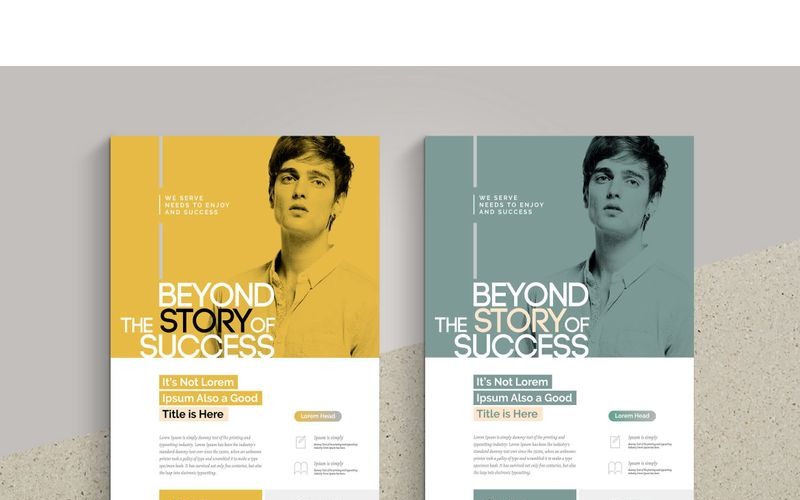 Download Фирменный стиль "Minimal Flyer - Corporate Identity Template" / Minimal Flyer - Corporate Identity Template - Фирменный стиль на тему графика corporate flyer design business poster office agency