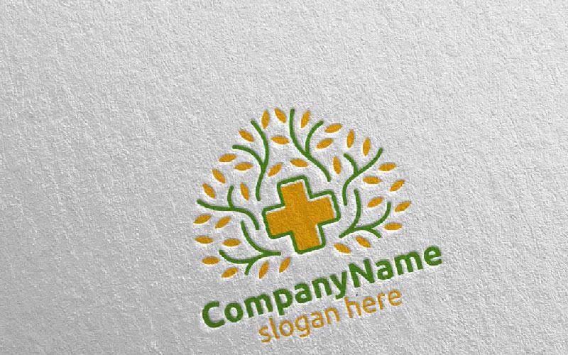 Download Шаблон логотипа "Natural Cross Medical Hospital 20 Logo Template" / Natural Cross Medical Hospital 20 Logo Template - Шаблон логотипа на тему графика pet medicine emergency pharmacy doctor cross clinic logo health care hospital medical leaf herbal donor ambulance healthcare green plus blood