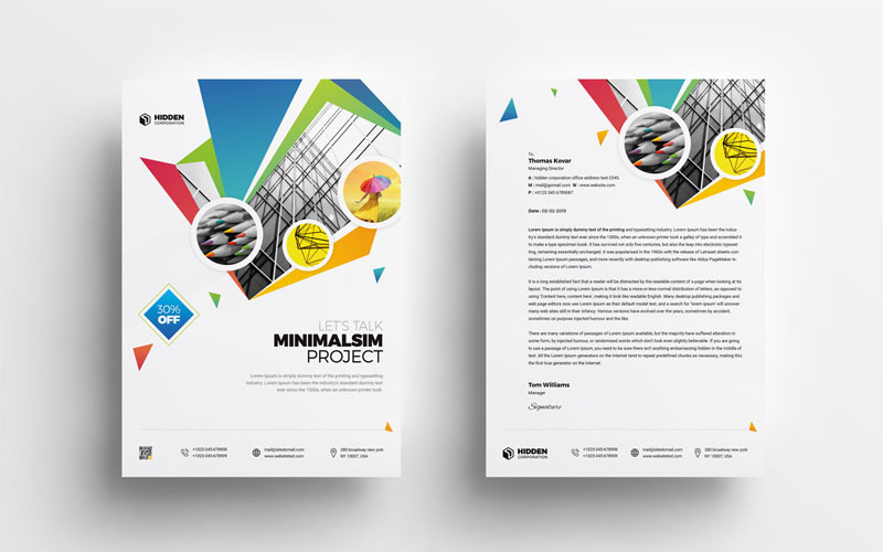 Download Фирменный стиль "Orange Color Letterhead - Corporate Identity Template" / Orange Color Letterhead - Corporate Identity Template - Фирменный стиль на тему графика letterhead a4 branding both side letterhead business clean corporate identity docx elegant envelope folder letter head invoice new pad template