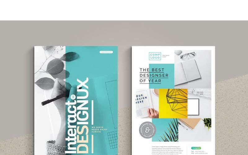 Download Фирменный стиль "Product & Photography Minimal Flyer - Corporate Identity Template" / Product & Photography Minimal Flyer - Corporate Identity Template - Фирменный стиль на тему графика 