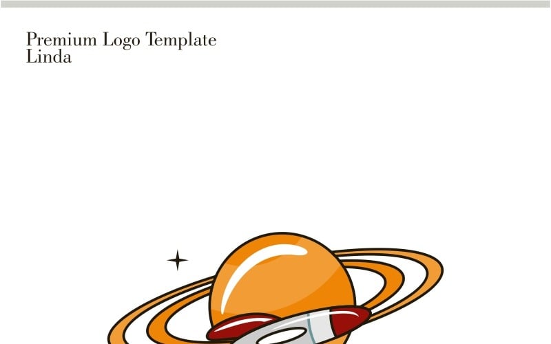 Простір логотип шаблон