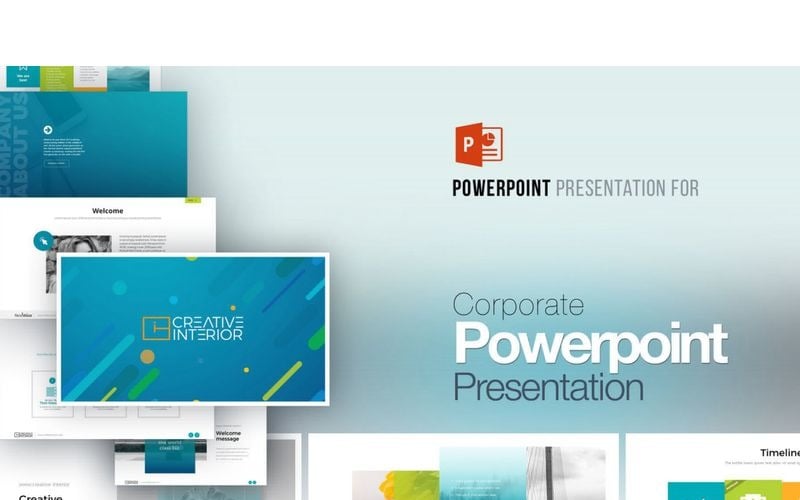 Šablona kreativní prezentace PowerPoint