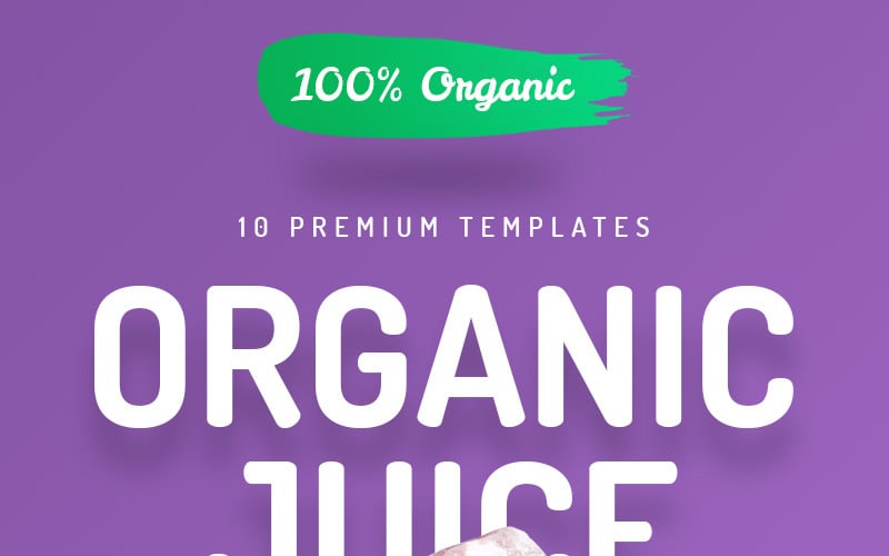 Download Мокап для продукта "Organic Juice - 10 Premium Hero Image Templates product mockup" / Organic Juice - 10 Premium Hero Image Templates product mockup - Мокап для продукта на тему графика apple branding colorful food poster food store fresh fruit grocery healthy hero images juice mockup modern natural nutrition organic product