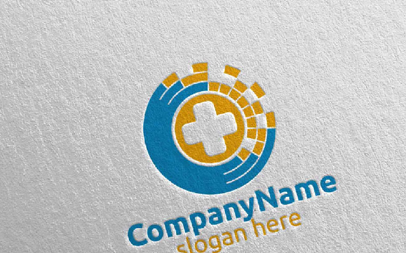 Download Шаблон логотипа "Tech Cross Medical Hospital Design 50 Logo Template" / Tech Cross Medical Hospital Design 50 Logo Template - Шаблон логотипа на тему графика pet medicine emergency pharmacy doctor pharmaceutical plus cross clinic logo health care hospital medical donor service vector healthcare icon blood