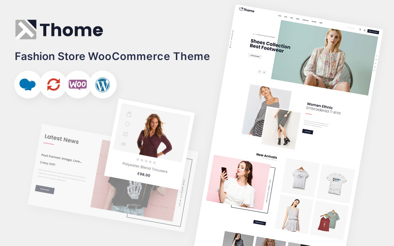 Thome - Il tema WooCommerce reattivo del negozio di moda