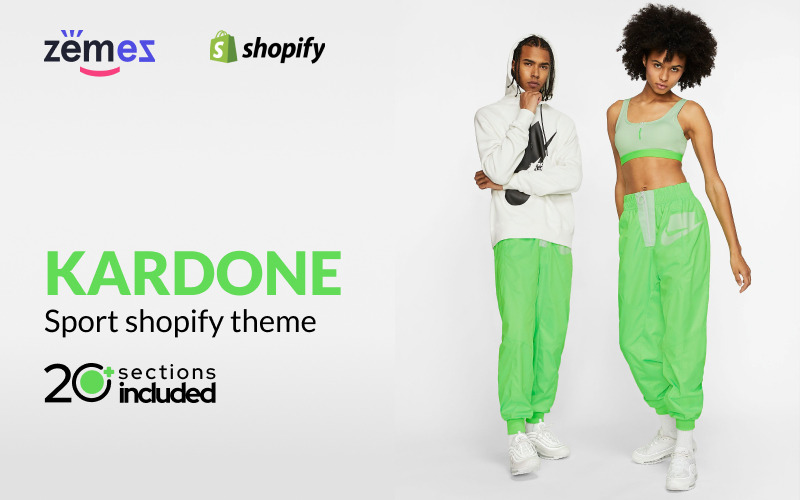 Kardone-运动器材在线商店模板Shopify主题