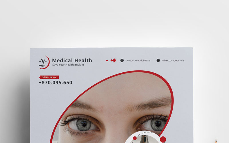 Download Фирменный стиль "Medical Health Flyer Vol_ 2 - Corporate Identity Template" / Medical Health Flyer Vol_ 2 - Corporate Identity Template - Фирменный стиль на тему графика flyer corporate corporate creative flyer travel business card card liflet computer internet stationery id kit blue hi-quality official symple green