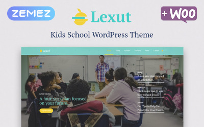 Lexut - Education ECommerce Modern Elementor